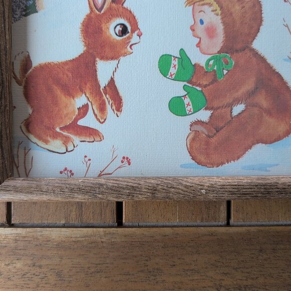 Vintage Framed Wall Art For Child's Room - Picture 4 of 5